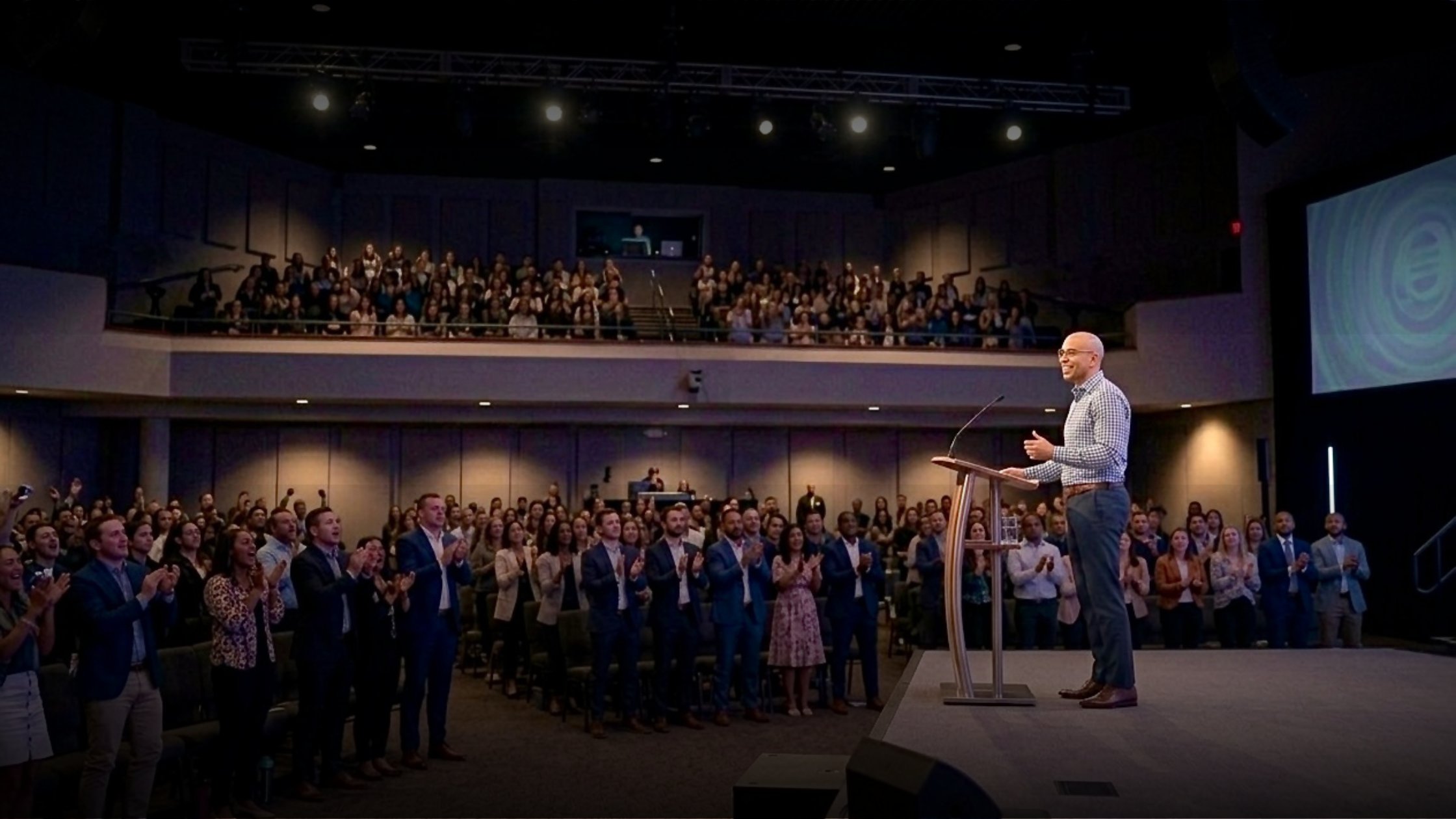 Miller Caton, Jr., NBC-HWC delivering a keynote